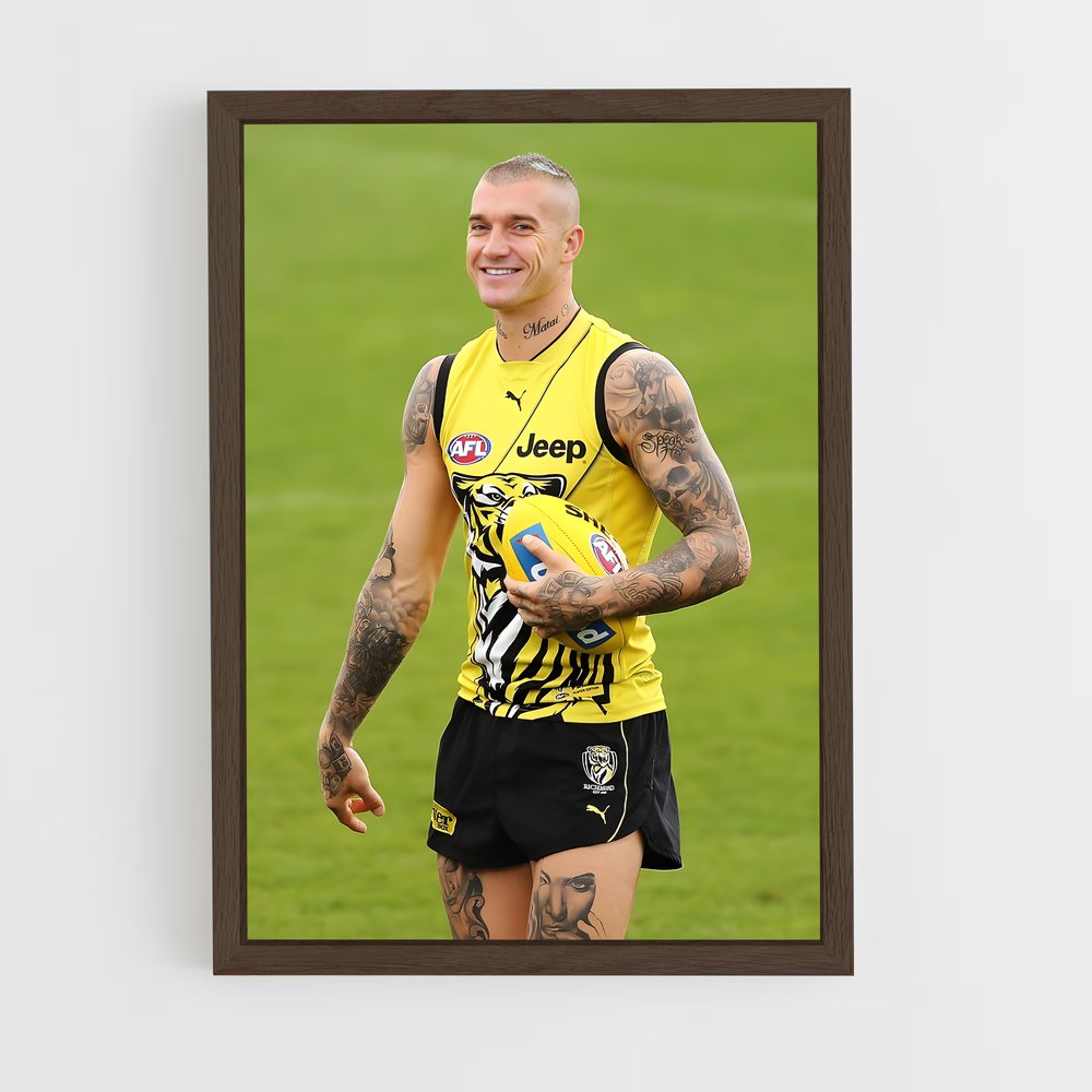 Poster Dustin martin – affiche Football australien (vue 5)